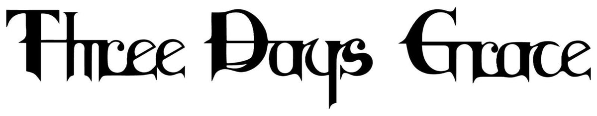 three-days-grace-vinyl-sticker black waterproof for cars trucks laptops