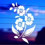 three-flower-vinyl-decal-on-car-window-bumper