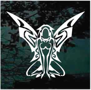 Tribal Angel Decals | Die Cut Vinyl Decal