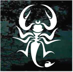 Tribal Scorpion Decals | Die Cut Vinyl Decal