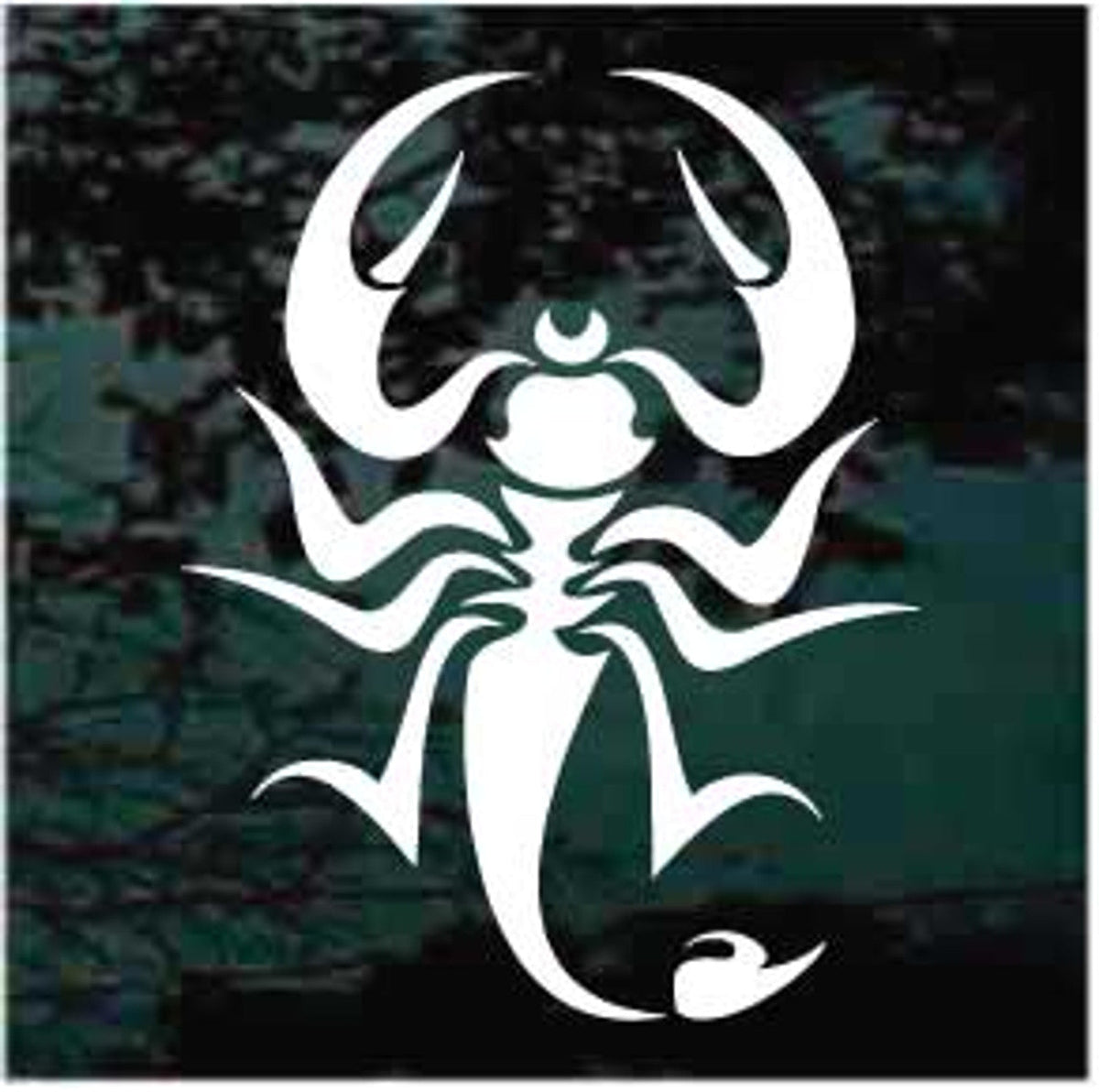 tribal-scorpion-vinyl-decal-on-car-window-bumper