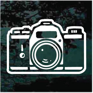 Vintage Camera Decals | Die Cut Vinyl Decal