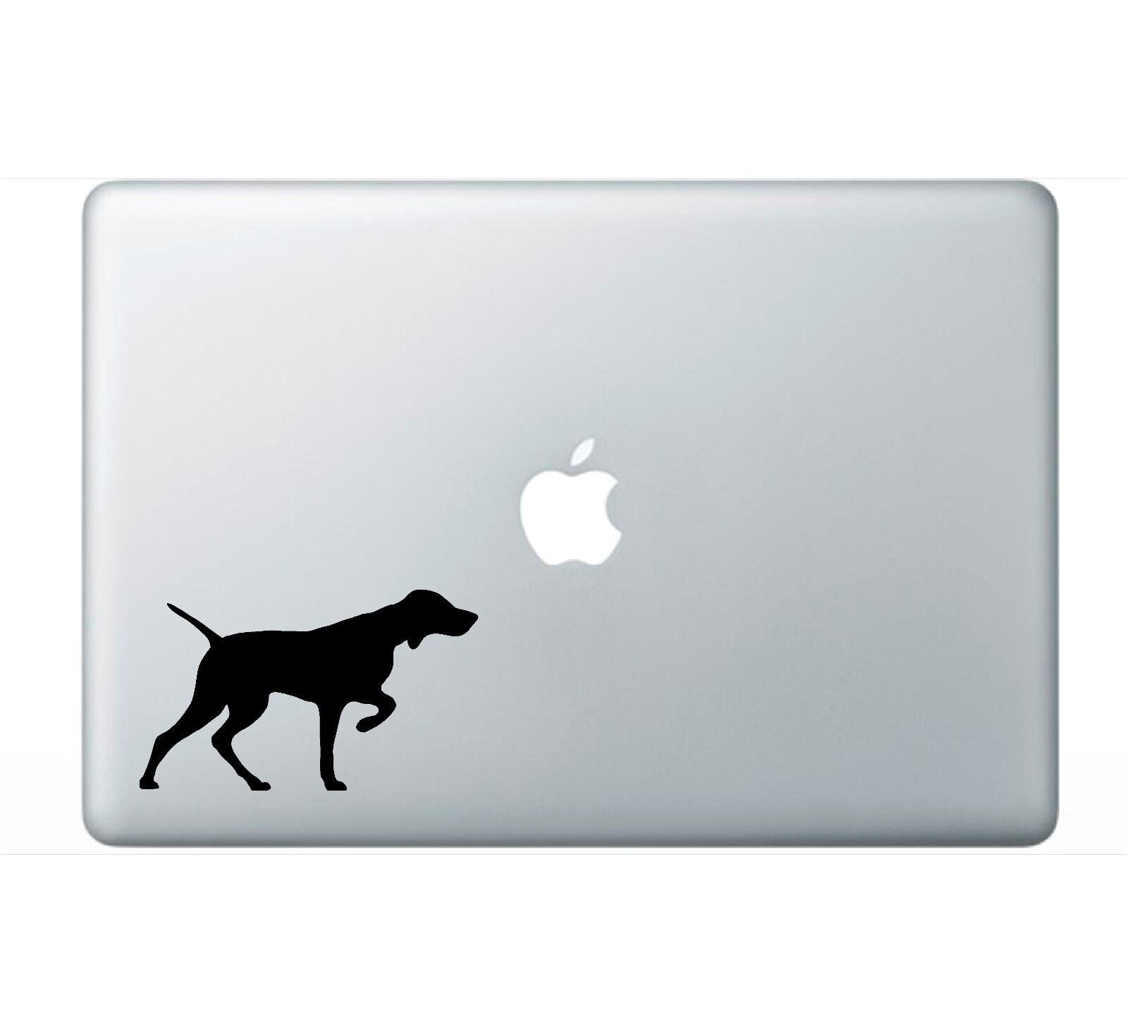 vizsla‑dog‑vinyl‑sticker applied on car window outdoor waterproof