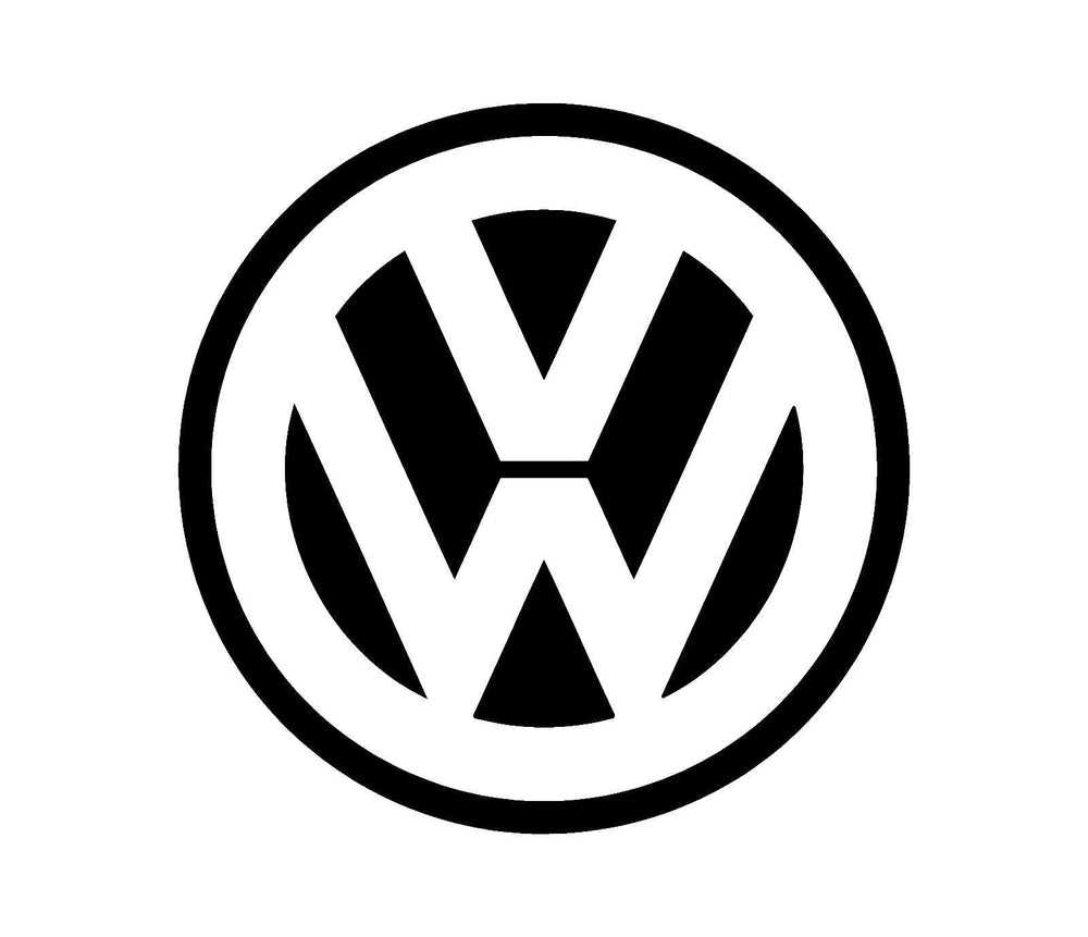 Volkswagen Logo Die Cut Vinyl Decal