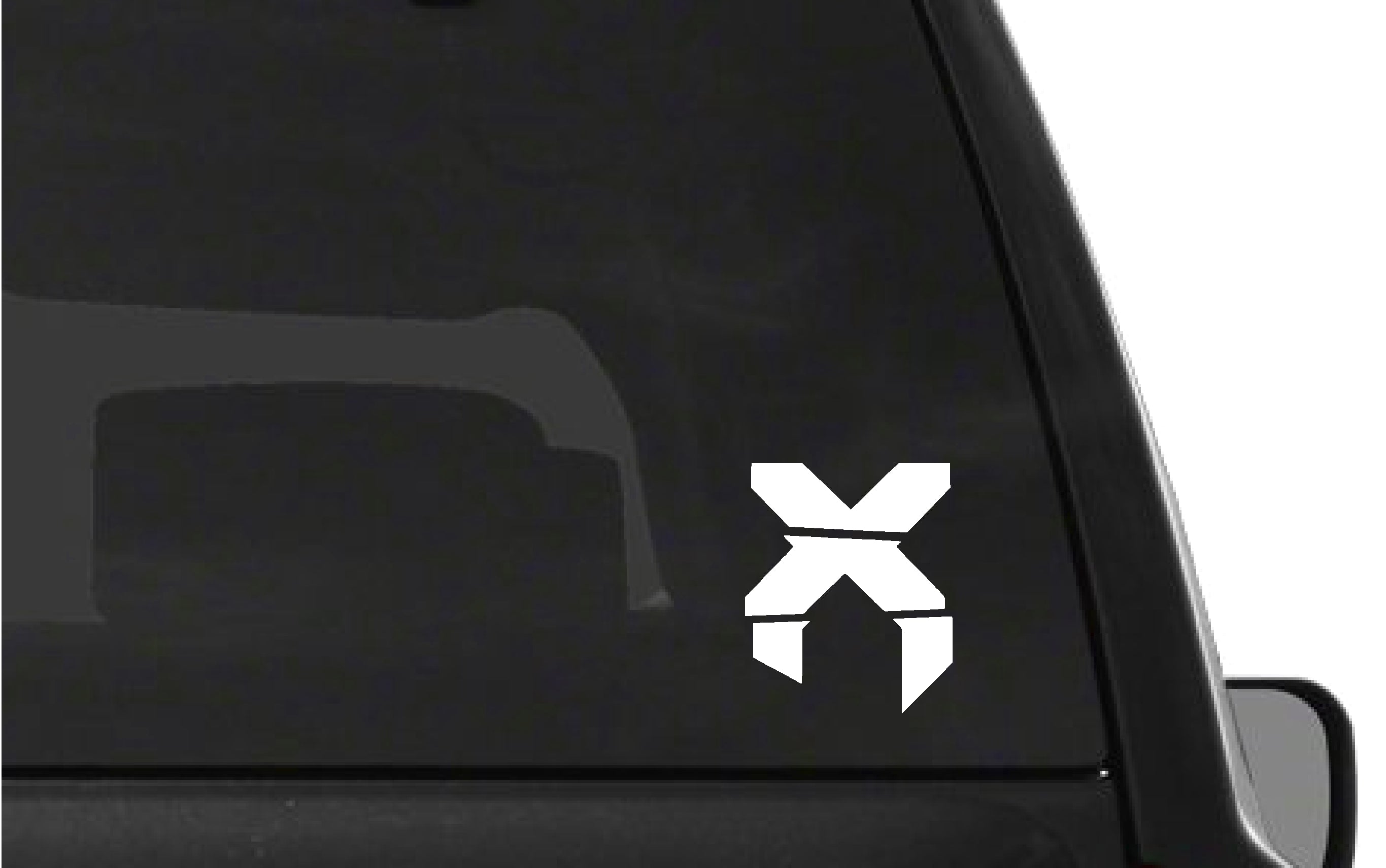 Excision X Logo Vinyl Die Cut Vinyl Decal/ Bumper For Windows, Cars, Trucks, Laptops, Etc.