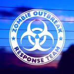 Zombie Outbreak Response Team Vinyl Decal